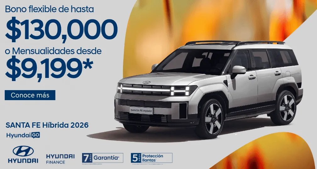 Hyundai Santa Fe Híbrida 2026