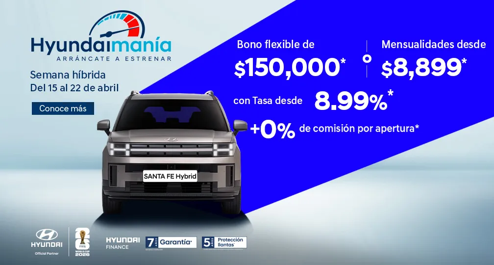 Hyundai SANTA FE HÍBRIDA 2026