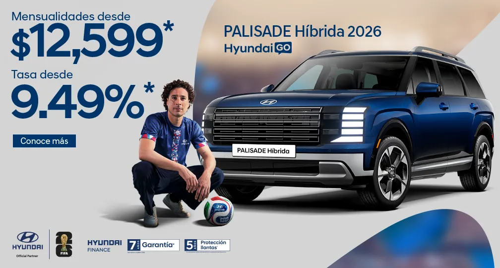 Hyundai Palisade Híbrida 2026