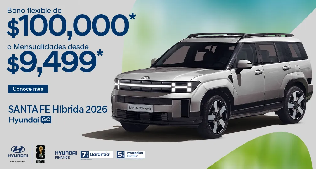 Hyundai Santa Fe Híbrida 2026