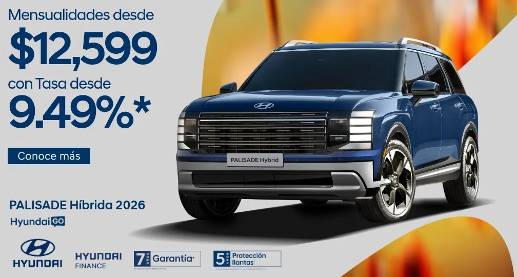 Hyundai Palisade Híbrida 2026
