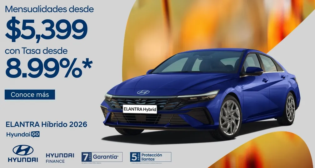Hyundai Elantra Híbrida 2026