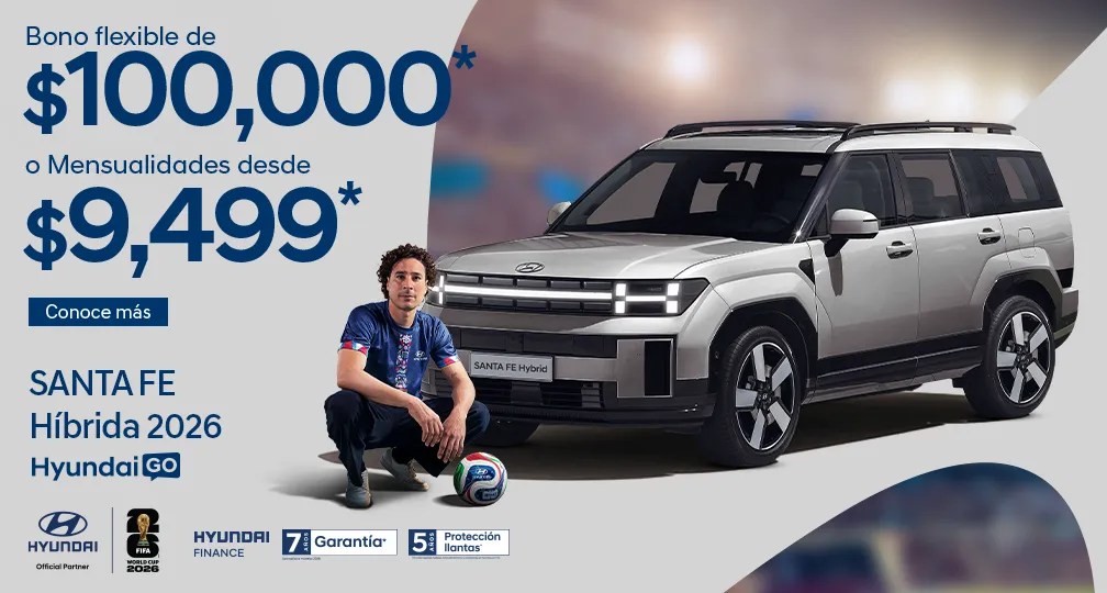 Hyundai Santa Fe Híbrida 2026