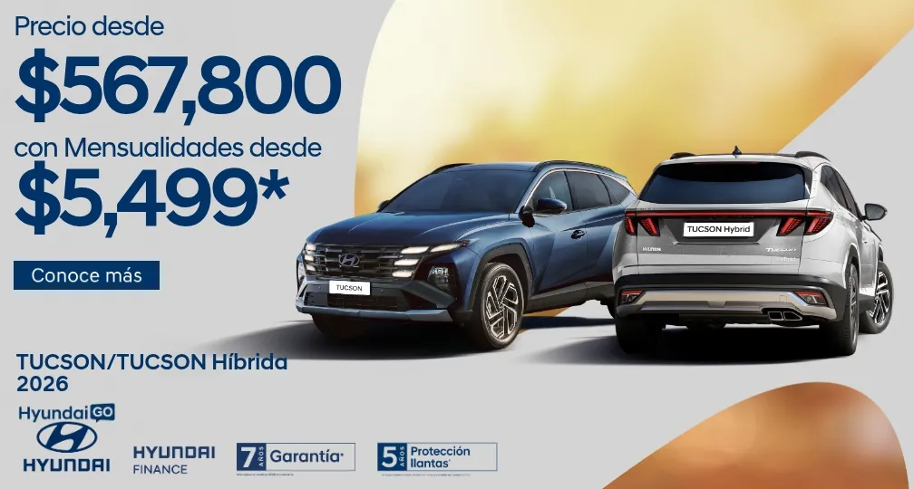 Hyundai Genéricos Tucson´s 2026