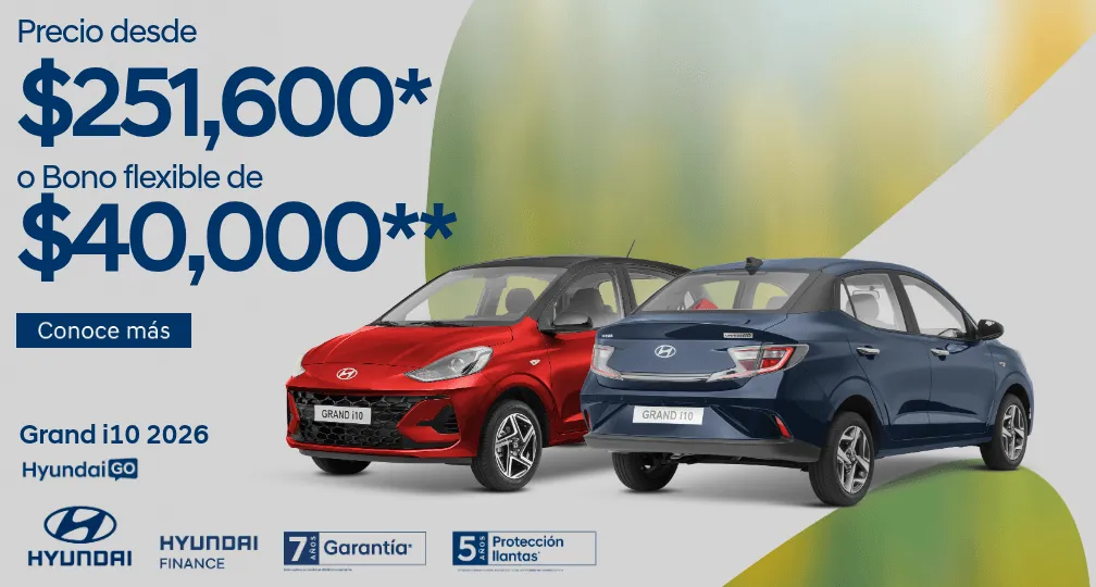 Hyundai Genéricos Grandi10´s 2026