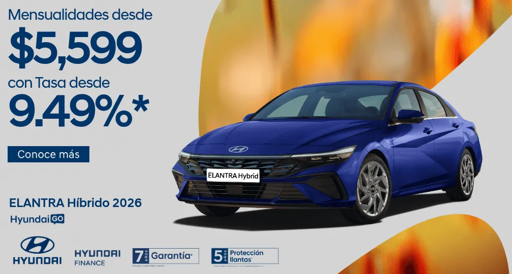 Hyundai Elantra Híbrida 2026