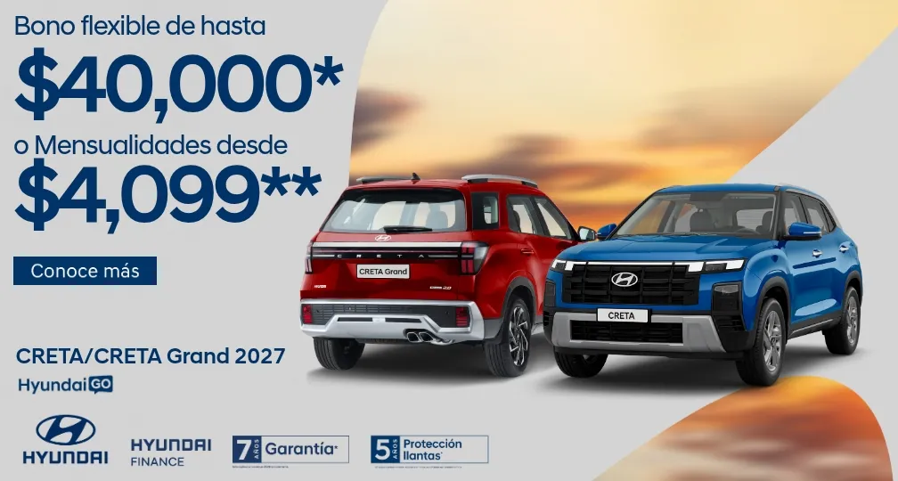 Hyundai Genéricos Creta´s 2027