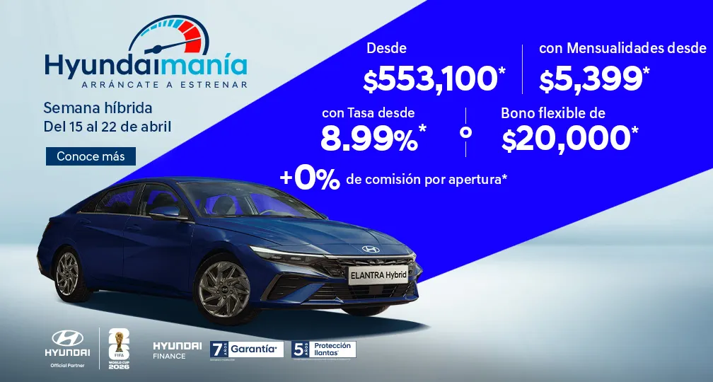 Hyundai ELANTRA HÍBRIDO 2026