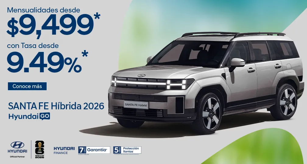 Hyundai SANTA FE HÍBRIDA 2026