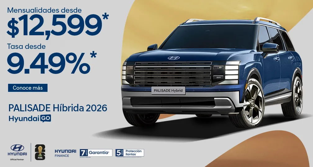 Hyundai Palisade Híbrida 2026