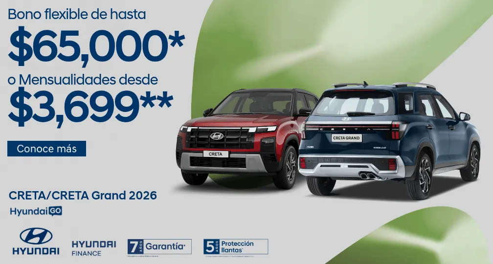 Hyundai Genéricos Creta´s 2026