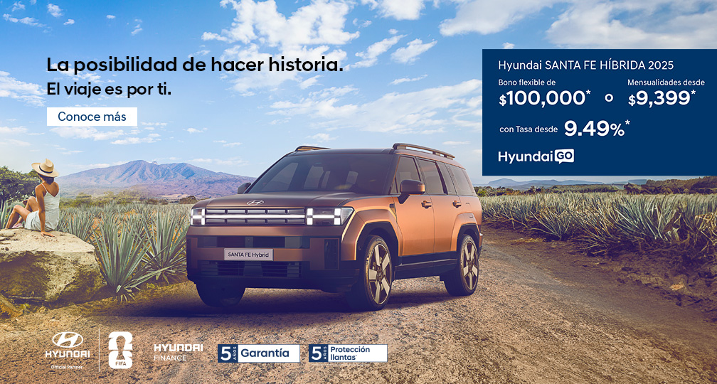 Hyundai SANTA FE HÍBRIDO 2025
