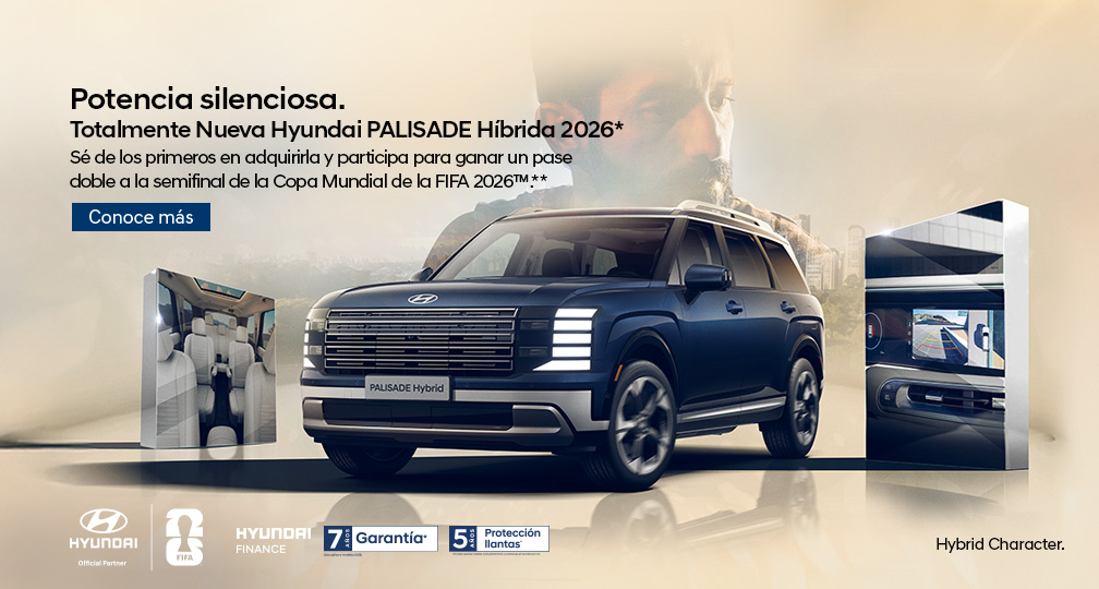Camino al mundial a bordo de PALISADE HÍBRIDA 2026™