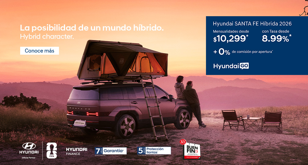 Hyundai SANTA FE HÍBRIDA 2026