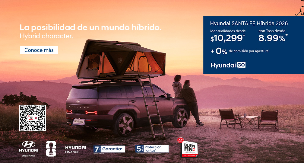 Hyundai SANTA FE HÍBRIDA 2026