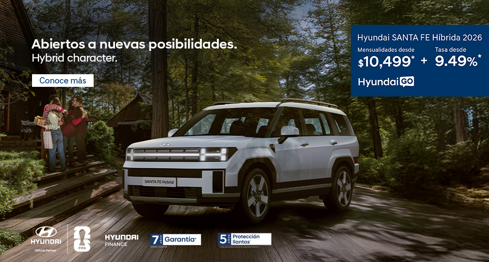 Hyundai SANTA FE HÍBRIDA 2026