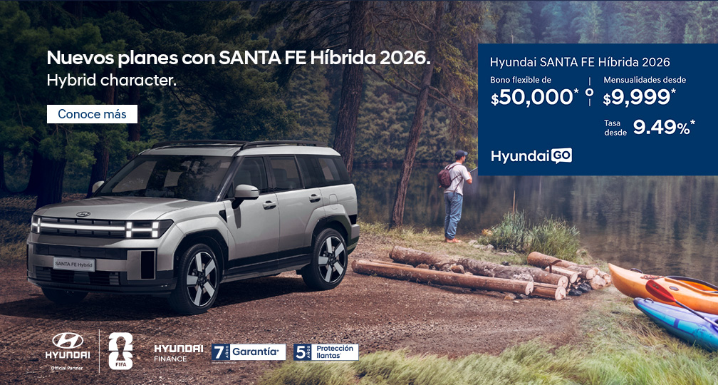 Hyundai SANTA FE HÍBRIDA 2026