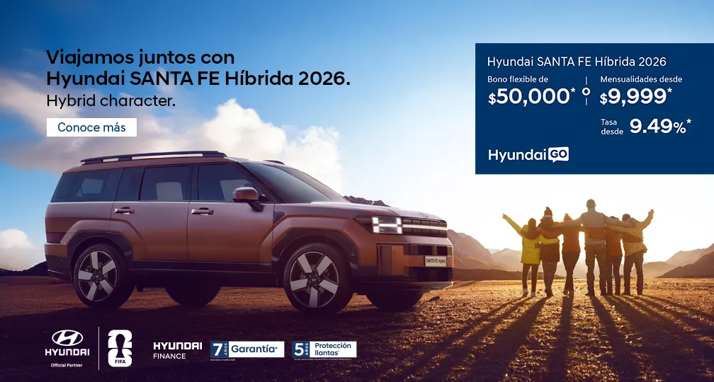 Hyundai SANTA FE HÍBRIDA 2026